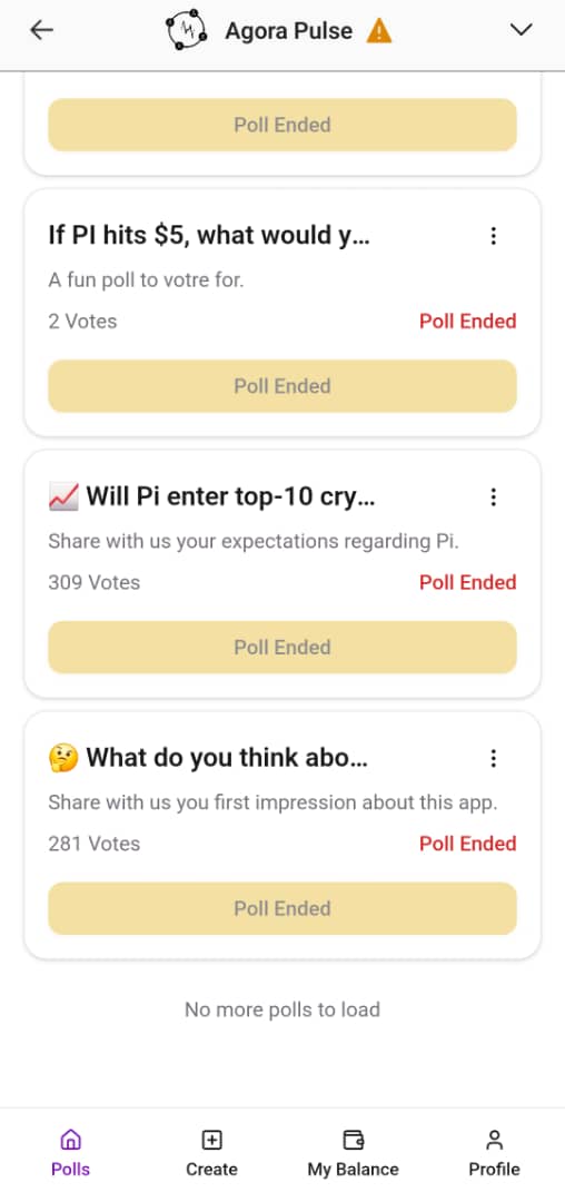 Agora Pulse — notifications
